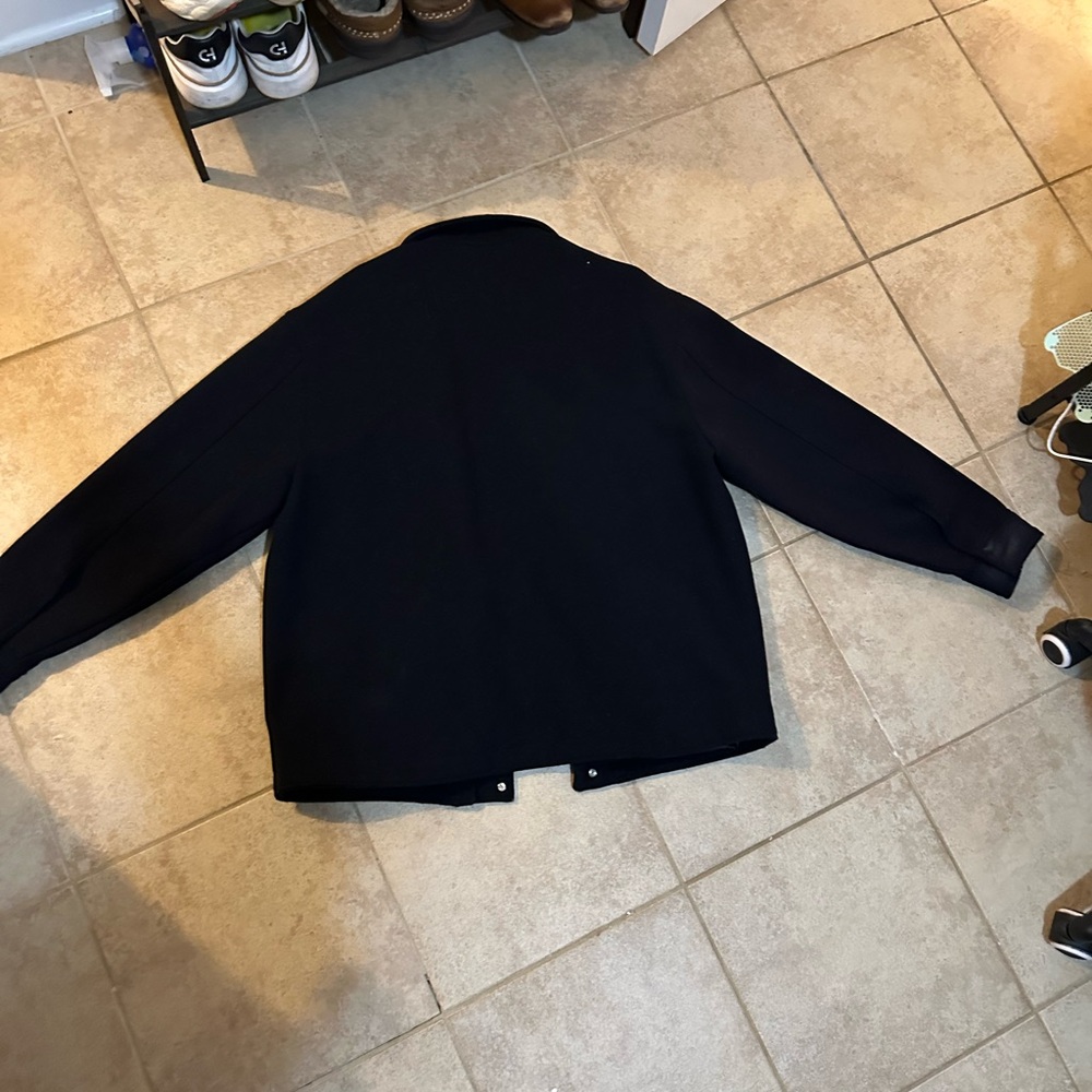 Navy Wool Jacket - Picture 5 of 5